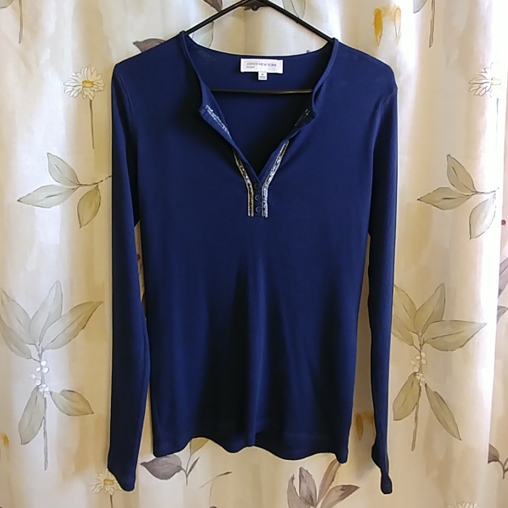 Jones New York Women's Long Sleeve Shirt